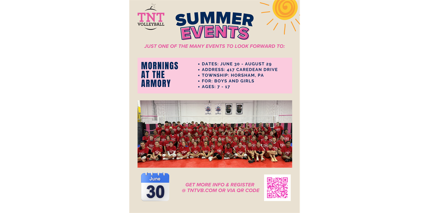 TNT Summer at the Armory!